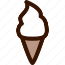 cold, cone, cream, dessert, food, ice, popsicle