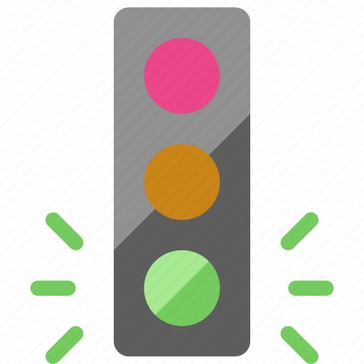 Traffic light, green, go, allow, permission, traffic icon - Download on ...