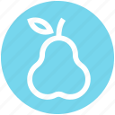 .svg, breakfast, food, fruit, pear, vegetable