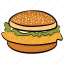 burger, fast food, food, hamburger, junk food