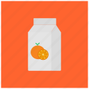 drink, fruit, juice, orange, packaged, pulp, carton