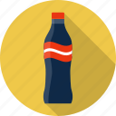 cola, beverage, bottle, drink, food, glass, soda