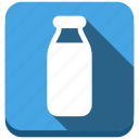 beverage, container, drink, drinking, glass, milk bottle, syrup