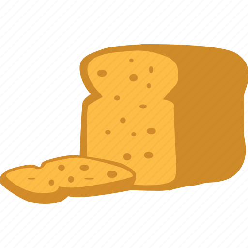 Bread, breakfast, toast, food icon - Download on Iconfinder