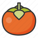 food, fruit, healthy, persimmon, vitamin