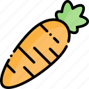 carrot, vegetable, healthy food, food