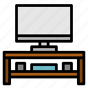 furniture, movie, shelves, television, tv