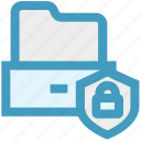 files, folder, gdpr, lock, privacy, security, shield