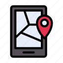 map, mobile, location, gps, phone