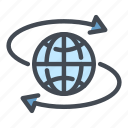 globe, world, internet, connection, network