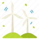 ecology, energy, environment, green, leaves, power, windmill