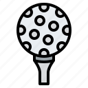 golf, ball, tee, club, sport, competition