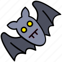 bat, bird, flying, halloween, horror, vampire