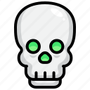 halloween, spooky, skull, skeleton