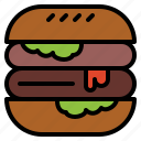 burger, fast, food, hamburger, junk