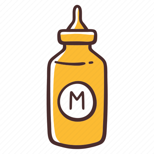 Mustard, sauce, food, cooking, ingredient icon - Download on Iconfinder