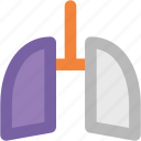 asthma, breathing, gills, human organ, lungs, lungs symbol, respiratory system