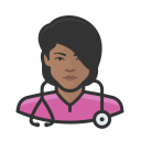 black, coronavirus, female, nurse