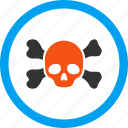 bones, danger, dead head, death, piracy, skeleton, skull