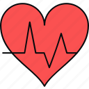 ecg, health, heart, lines, pulse