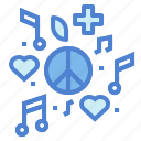 hearts, music, peace, song