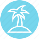 beach, coconut tree, holiday, palm, sea, summer, tree