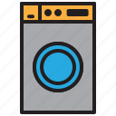 home, interior, laundry, machine, property, real, washing