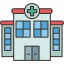 hospital, medical, clinic, health, building