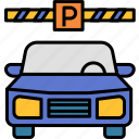 parking, car, transport, vehicle, garage, hotel