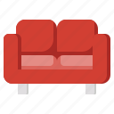 sofa, bed, chair, table, furniture, kitchen