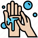 hand, hygiene, sanitary, soap, washing