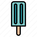 ice cream, popsicle, stick