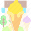 dessert, food, icecream, summer, sweet