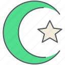 islam, worship, allah, crescent, mosque, muslim, ramadan