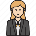 ceo, female, business, suit, woman