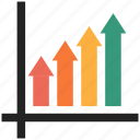 analytics, graph, line graph, presentation