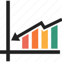 analytics, graph, line graph, presentation