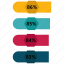 bars, data, infographic, information