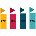 bars, data, infographic, information