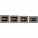 bars, data, infographic, information