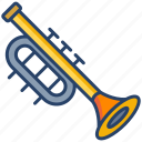 trumpet, instrument