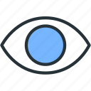 eye, interface, show, view