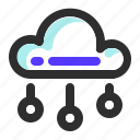 cloud, smart, computer, internet, connection, cyber, weather