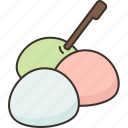 mochi, dessert, cake, gourmet, japanese