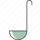 kitchen, ladle, utensil