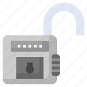 open, padlock, unlock, unsecure, protection, security