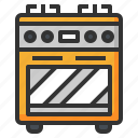 cooking, fire, gas, kitchen, stove