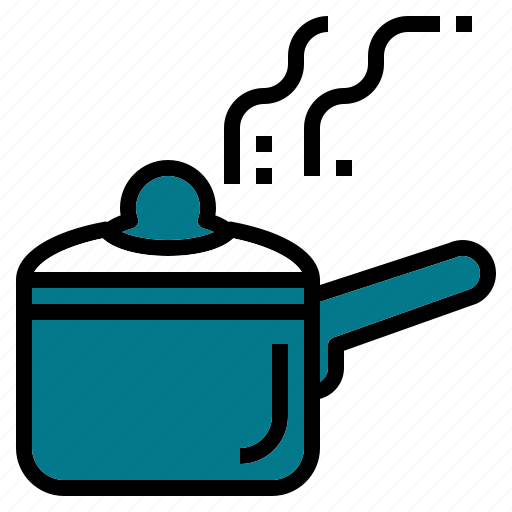 Boil, cook, hot, kitchen, kitchenware, pot icon - Download on Iconfinder