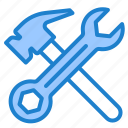 config, hammer, setting, tools, wrench