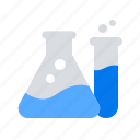 chemistry, experiment, tubes